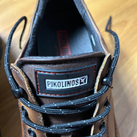 Pikolinos Brown Leather Oxfords with Comfort Sole‎ main image 6